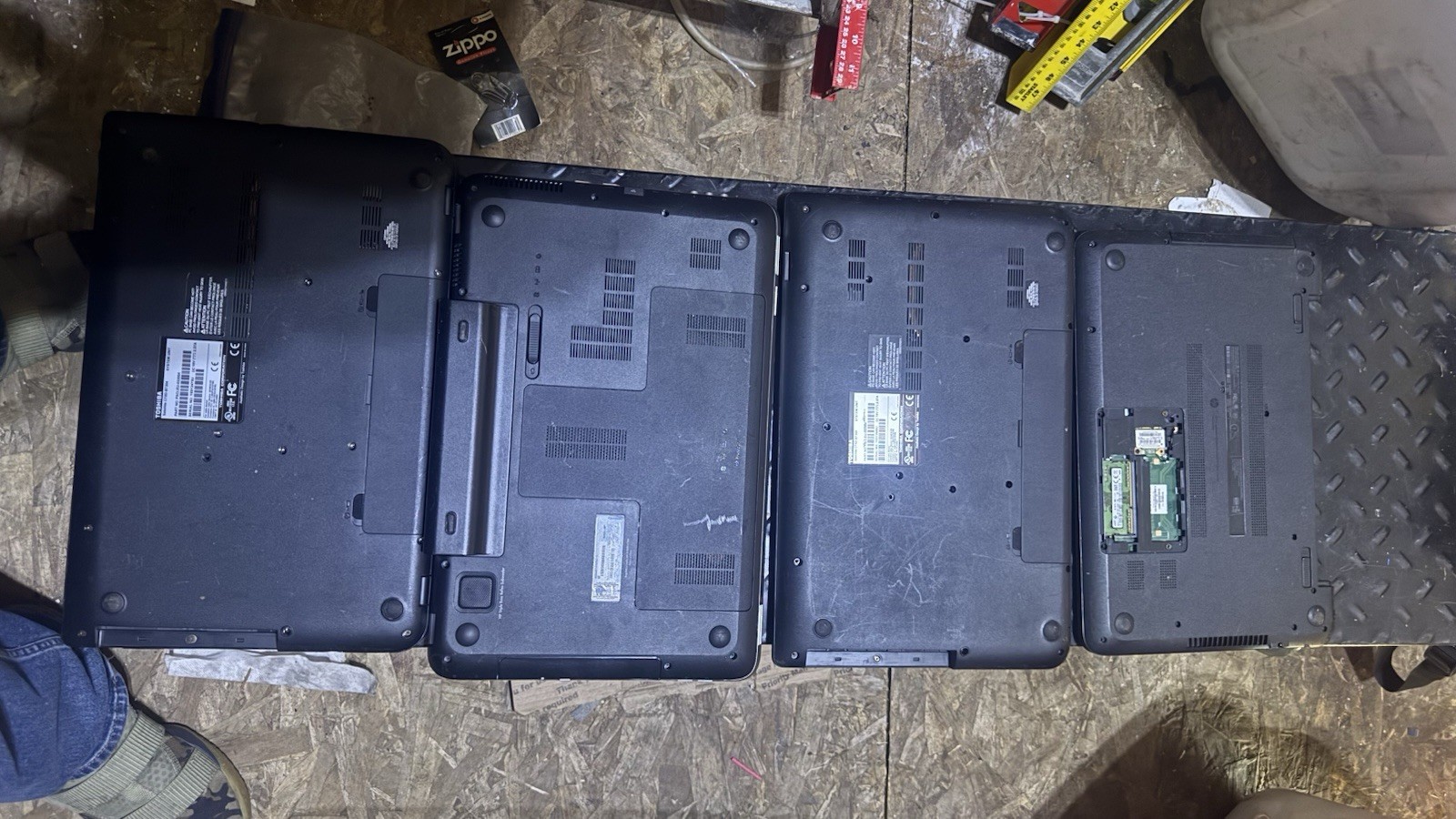 Mixed Laptop Lot Of 8 Parts Only Some Work Some Don’t