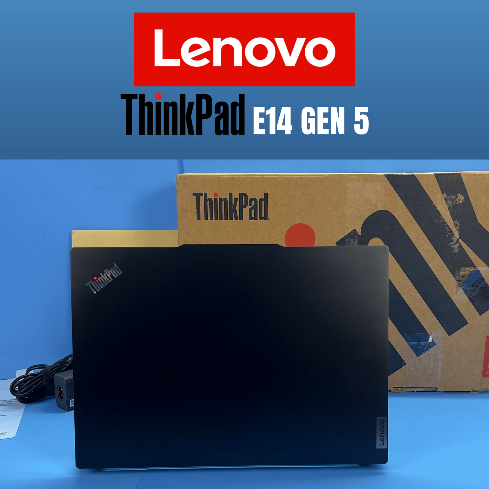 Lenovo ThinkPad E14 Gen 5 – 14-inch Touchscreen – Intel Core i5-1335U – 16GB RAM