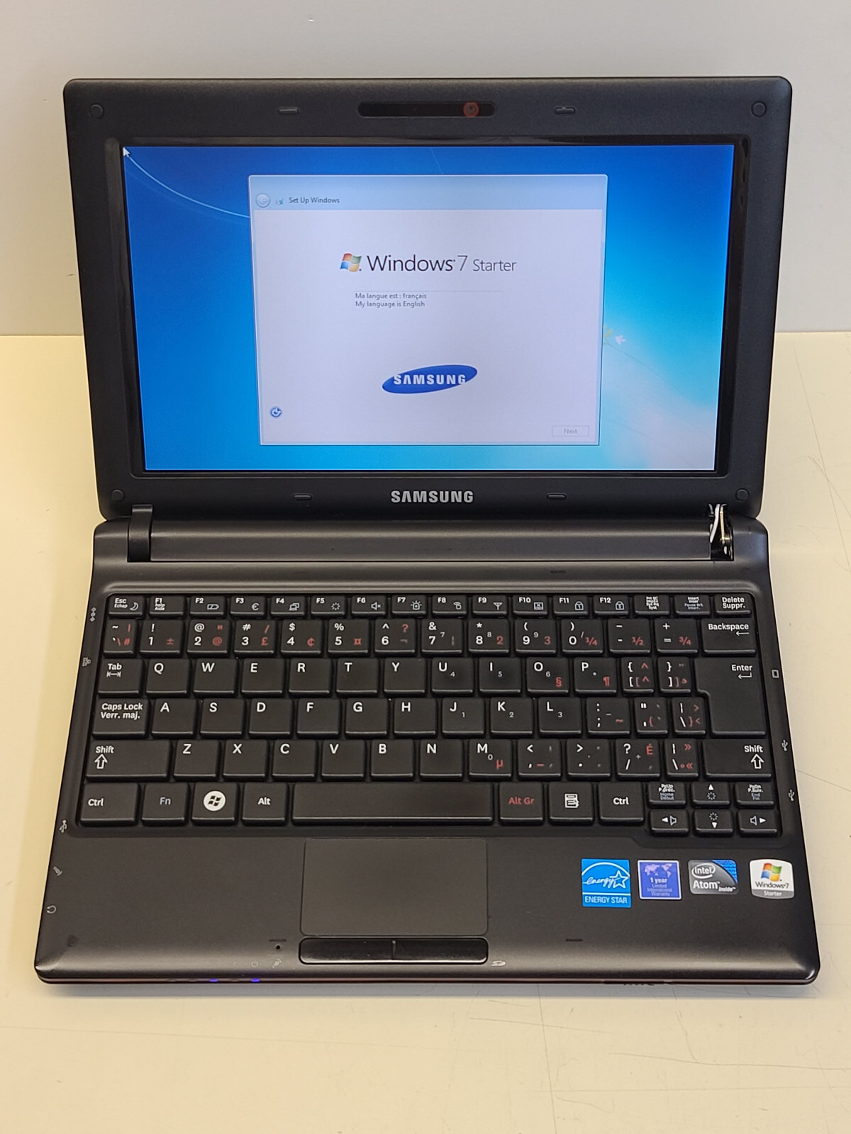 Samsung N145 Plus 10.1″ Atom N455 + 2GB + 250GB + Windows 7 Starter TESTED
