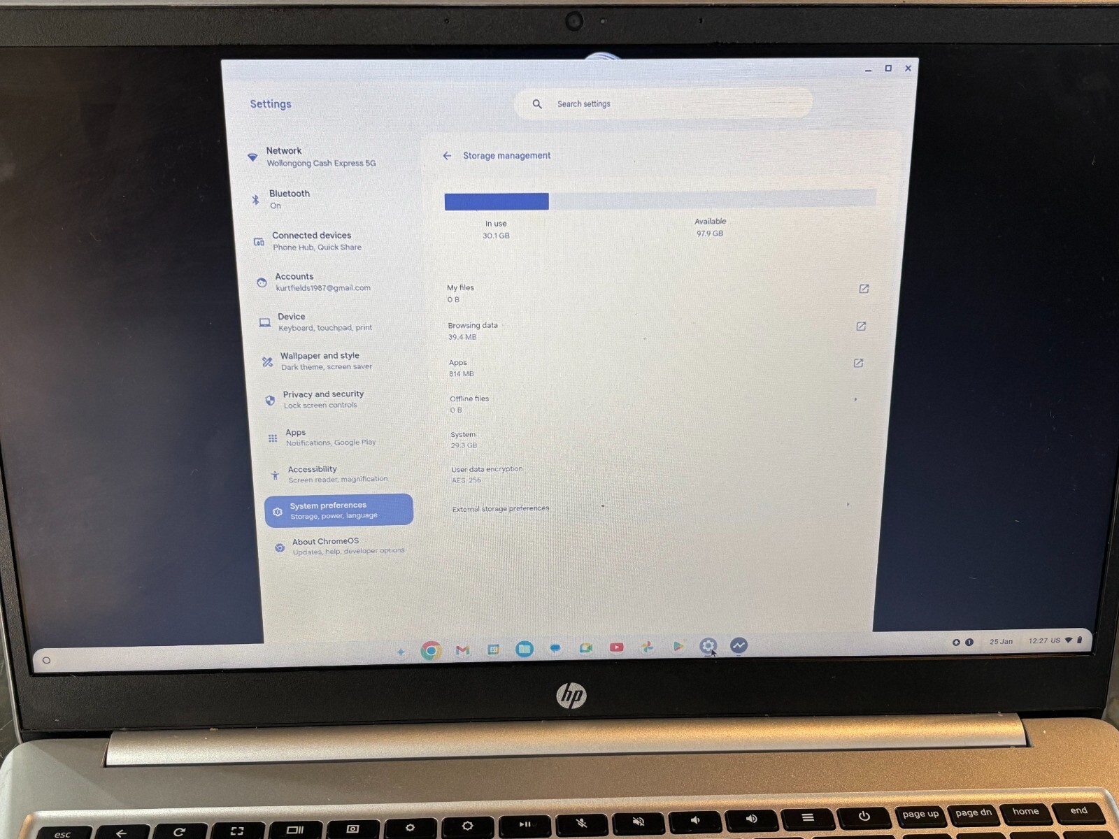 HP CHROMEBOOK 15A-NA0017TU (128GB EMMC / 4GB RAM) IN SILVER