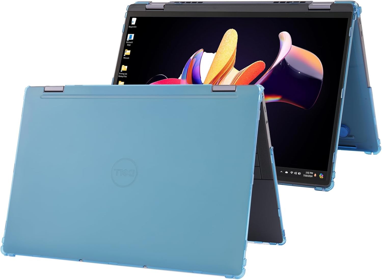 Aqua Case for 2024-2025 14″ Dell Latitude 9440 9450 2-in-1 Laptop Only
