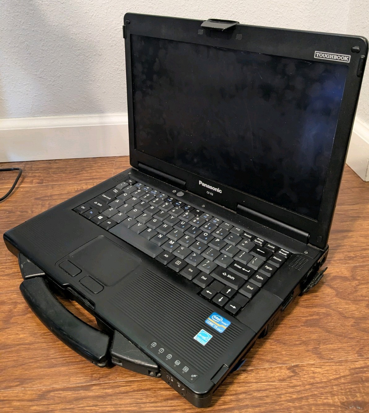 Panasonic Toughbook CF-53 MK2 Intel i5 16GB RAM 500GB HDD Boots To Bios – No OS