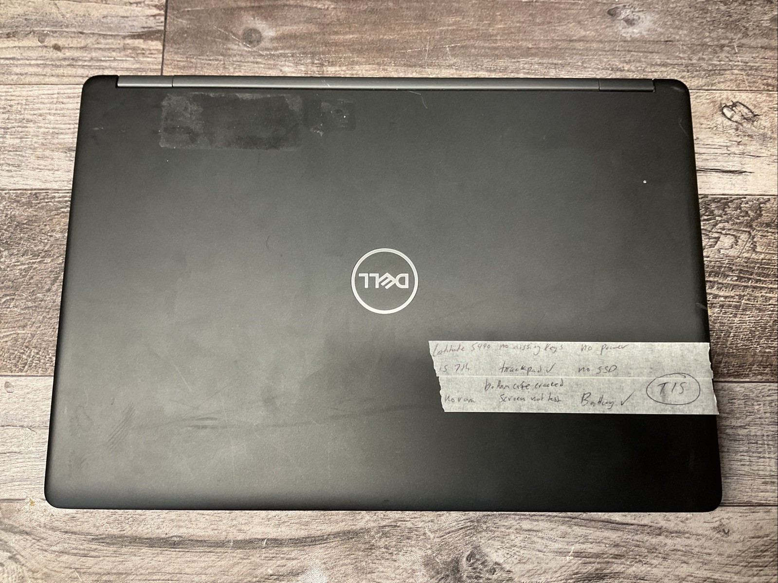 Latitude 5490 / i5 7th / No RAM Laptop Notebook PC / T15