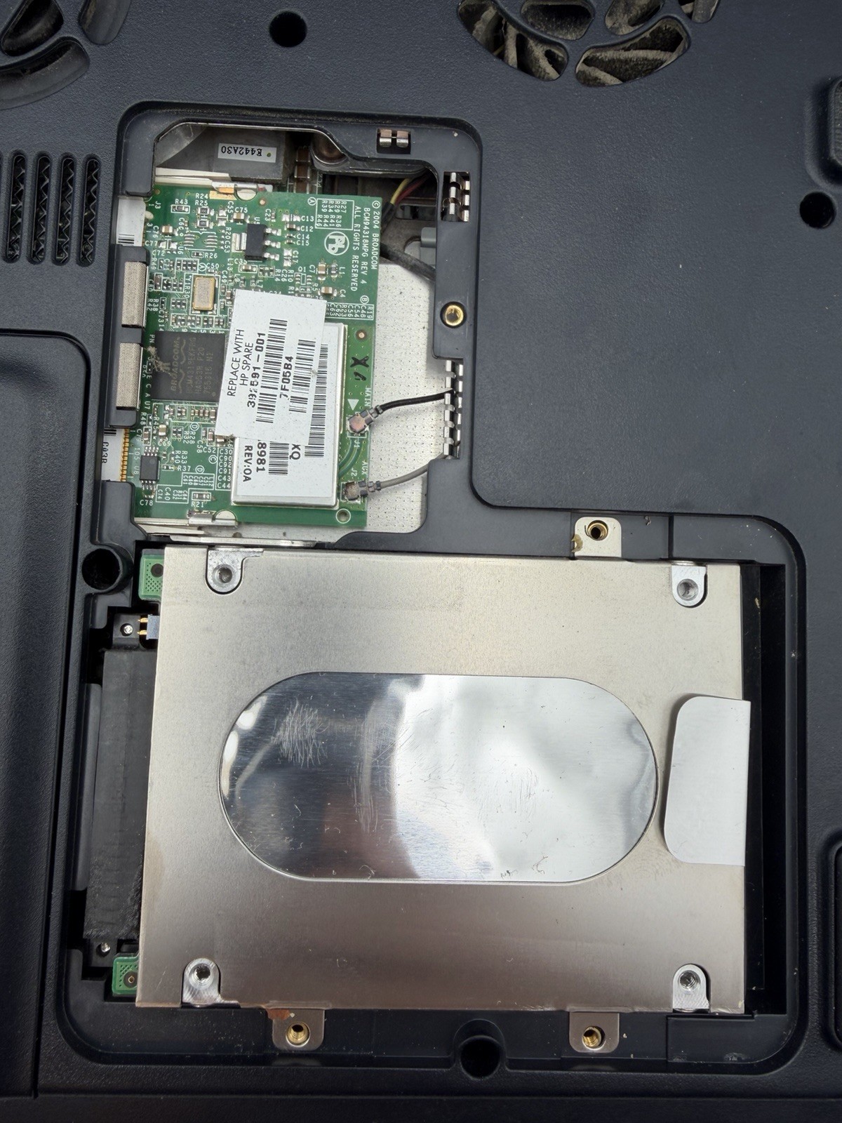 HP Pavilion zd8000 Laptop AS-IS Untested No Charger HDD RAM Included