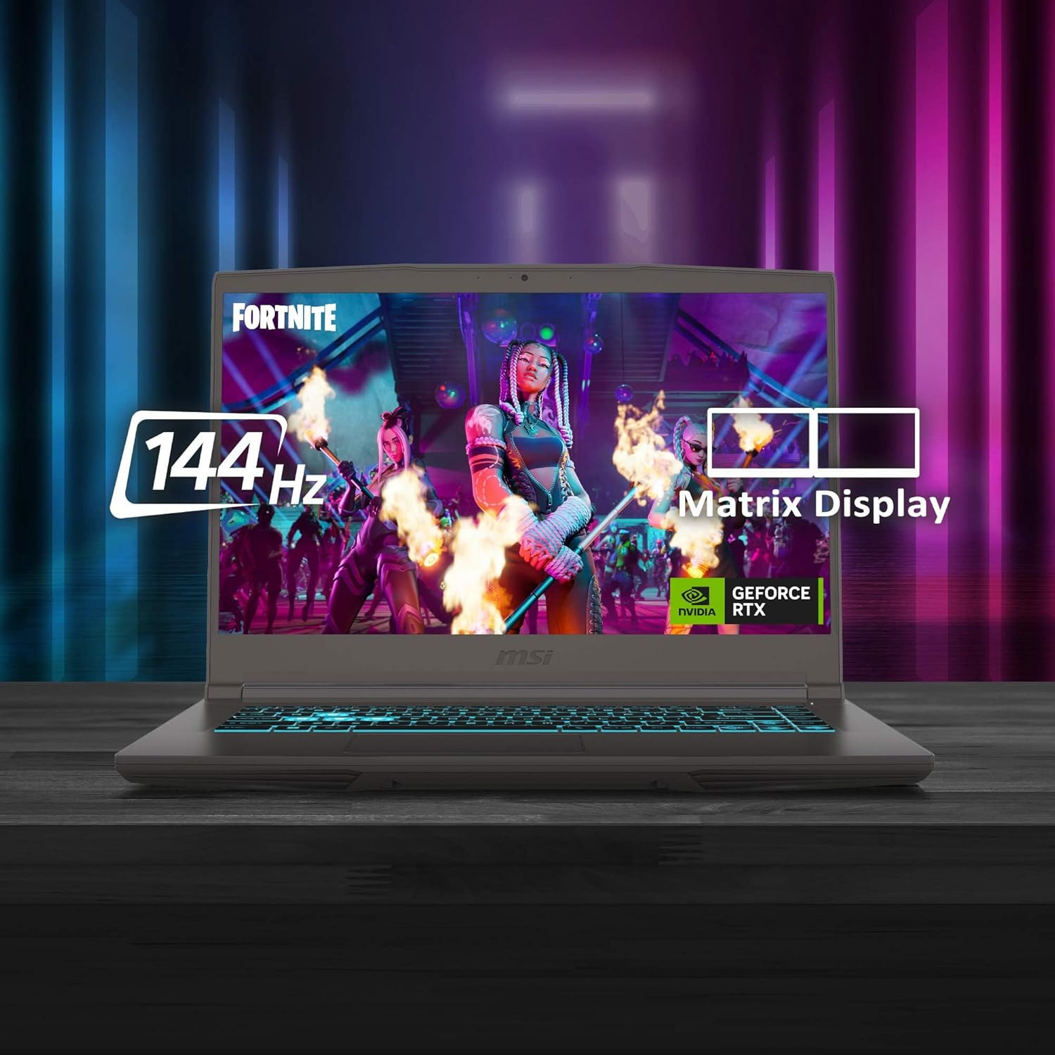Thin 15 B13VE-1697CA 15.6″ 144Hz Gaming Laptop Intel® Core™ I5-13420H RTX 4050 1
