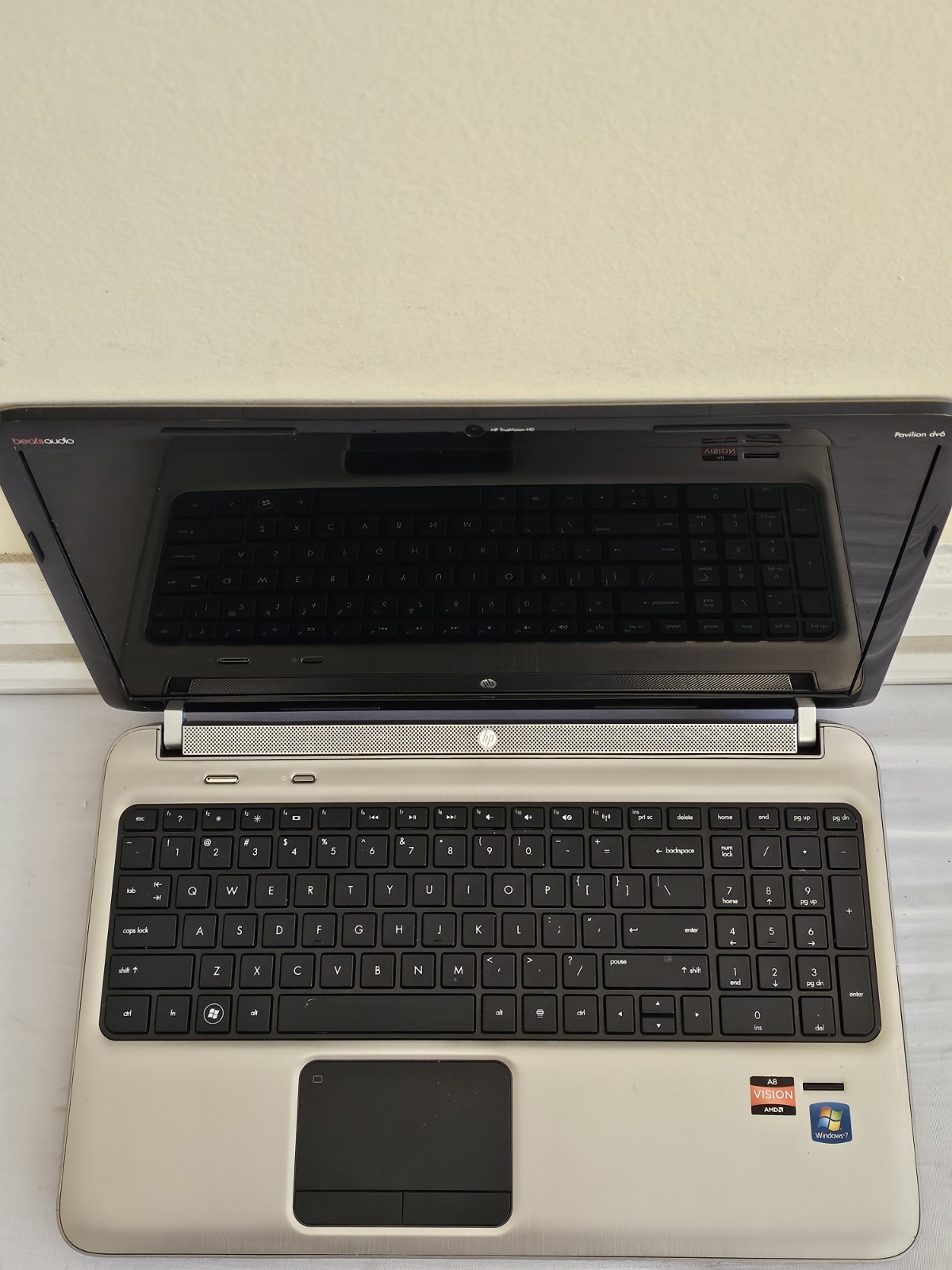 HP Pavilion dv6-6117dx Laptop – AMD A8-3500 – 4GB RAM – NO HDD/OS – Parts – READ
