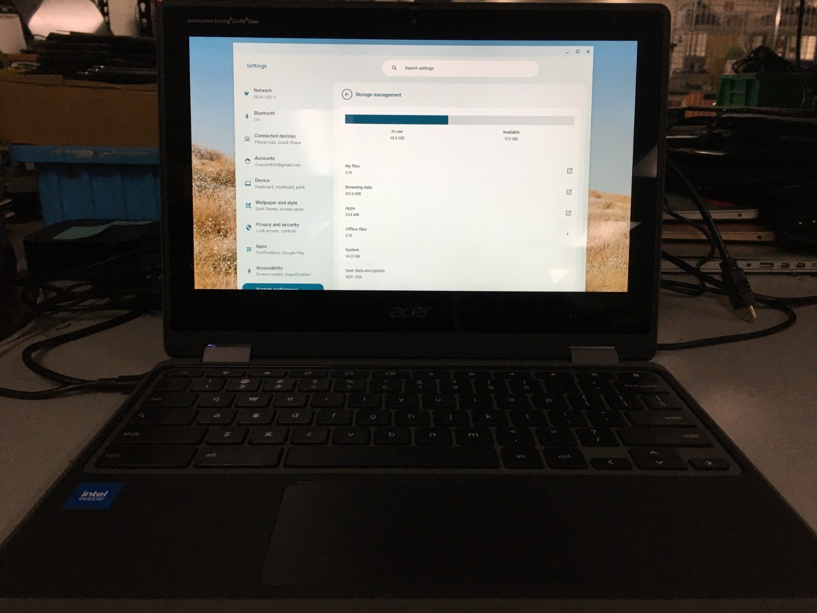 5x Acer Chromebook Spin 511 Intel Celeron N4500 4GB RAM 32GB SSD | C896DS