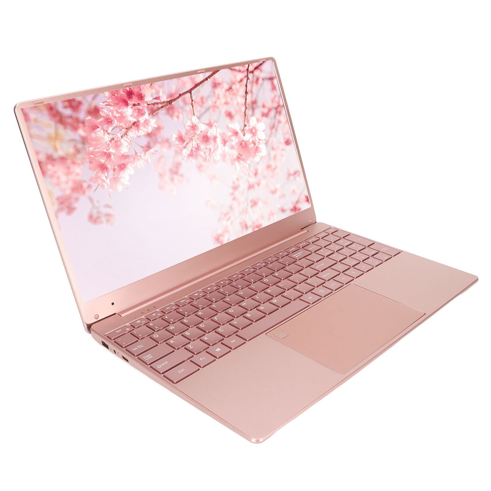 15.6in Laptop For N5095 CPU For Win11 Pink Laptop With Fingerprint Keypad B GQDZ