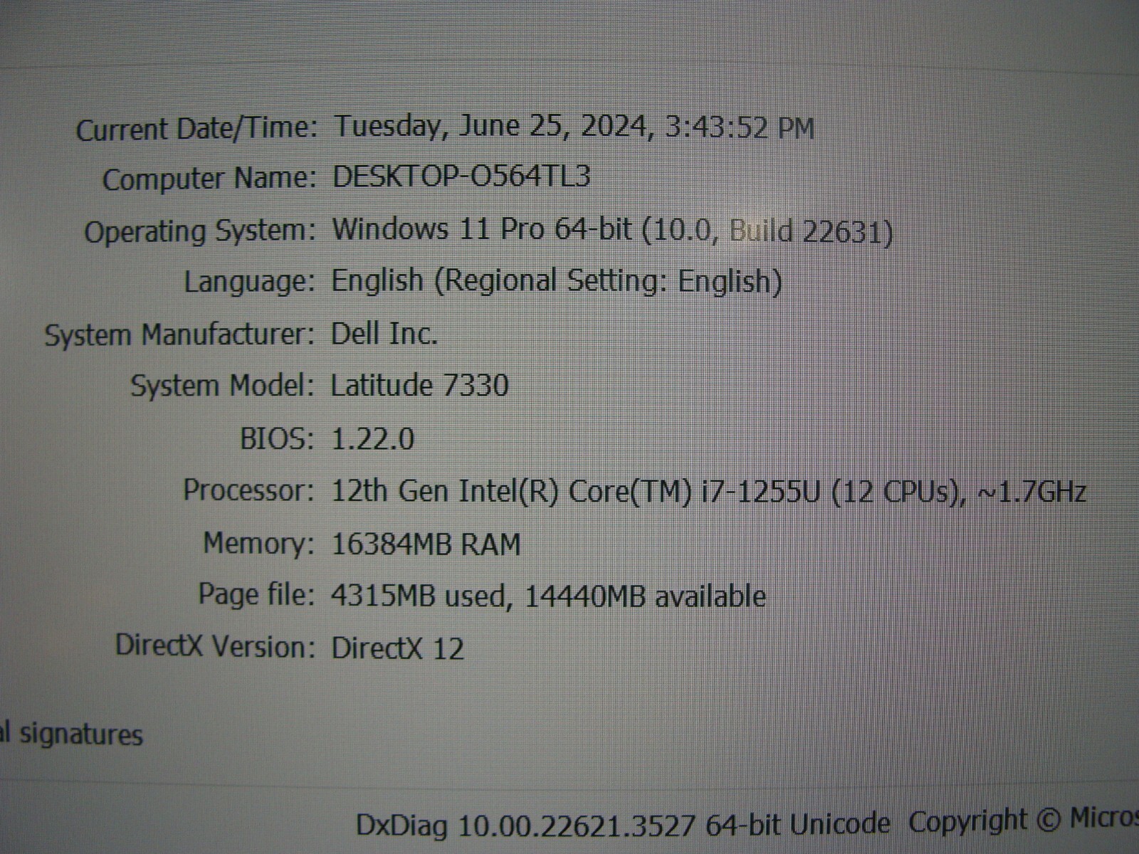 Dell Latitude 7330 Laptop 13.3″ FHD i7-1255U max4.7GHz 16GB 512GB WRTY 12/2026