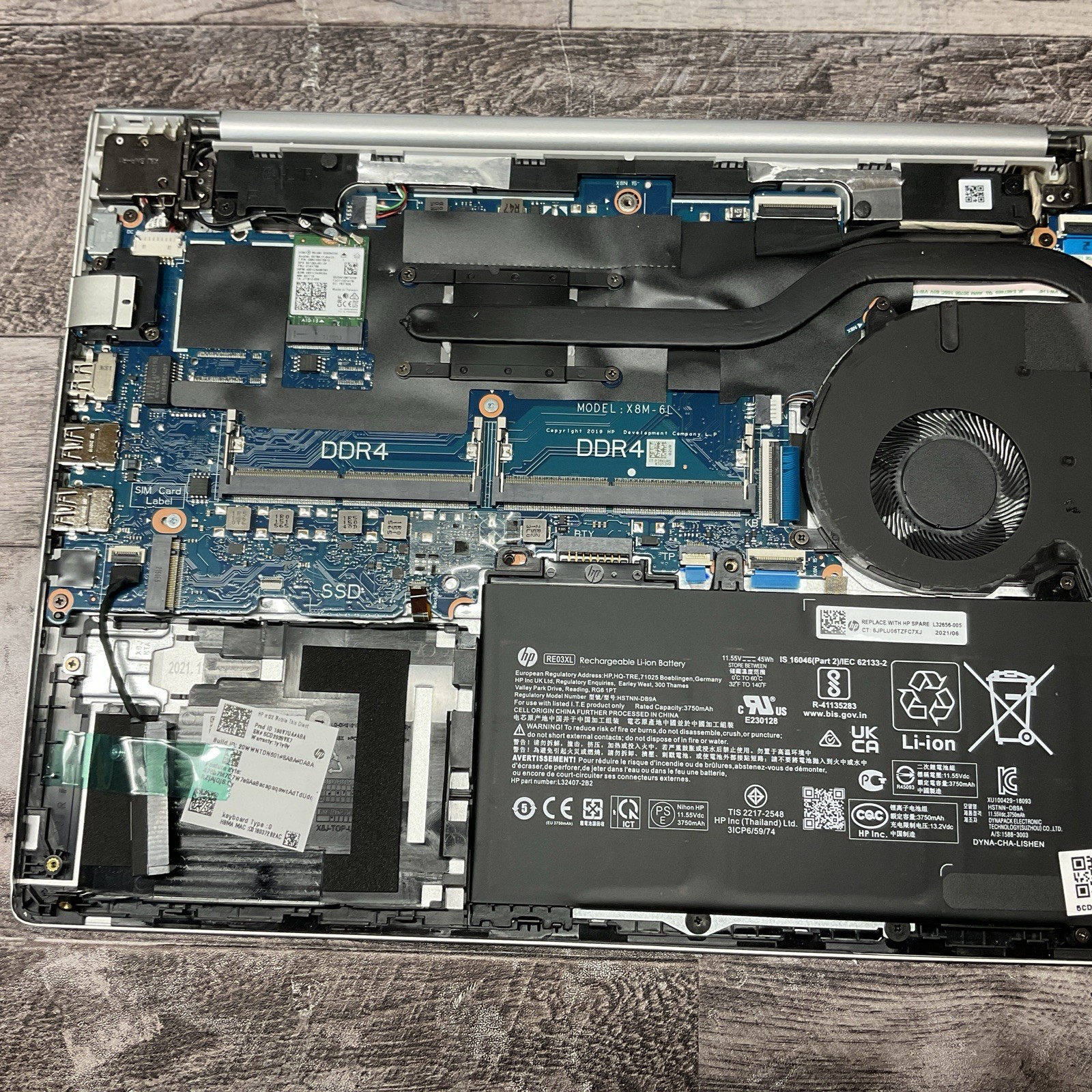 HP mt22 Mobile Thin Client / Celeron / No RAM Laptop Notebook PC / T15