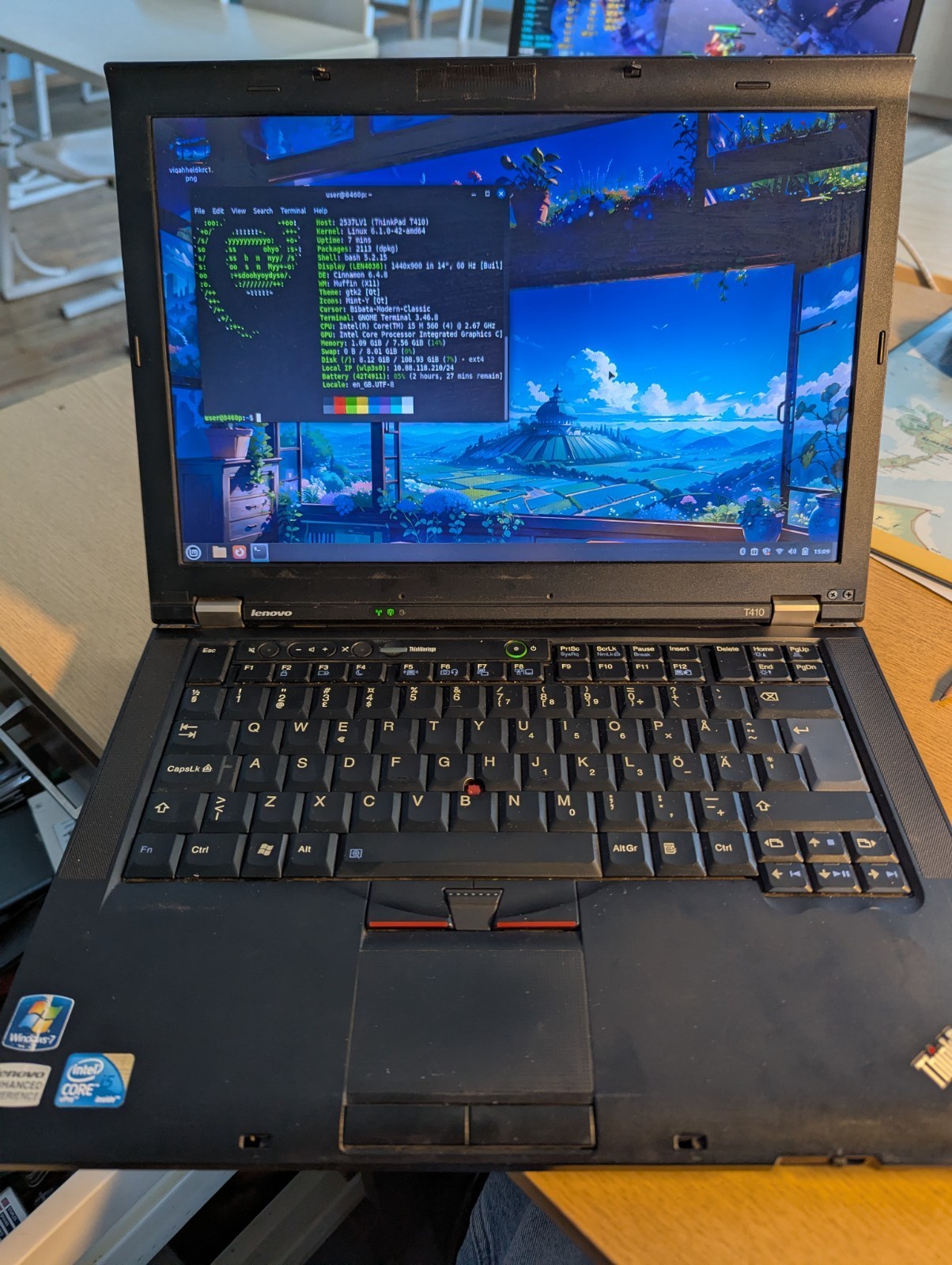 Lenovo Thinkpad T410 Laptop, Intel i5 M560 2.67GHz, 120gb SSD, 8gb RAM