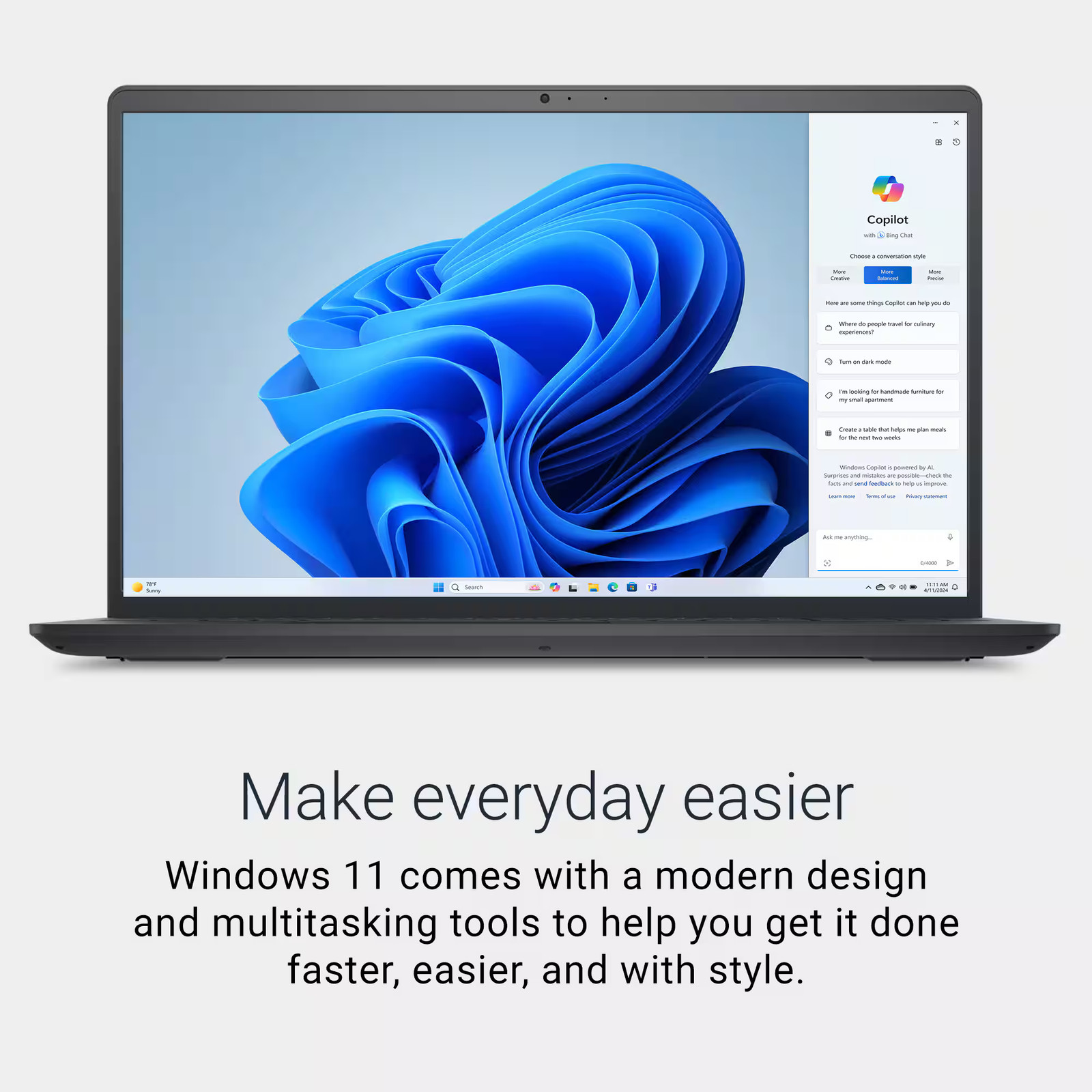 Dell – 15.6″ 2K Touchscreen Laptop – AMD Ryzen 7 7000 Series-7730U 2023 – 16G…