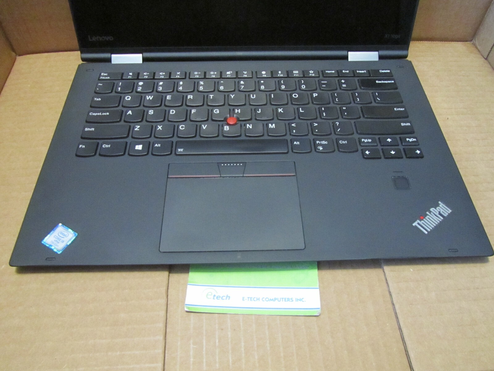 20JE – ThinkPad X1 Yoga 2nd Gen i5-7300U 8GB 256GB SSD 14″ WQHD 2560×1440 Touch