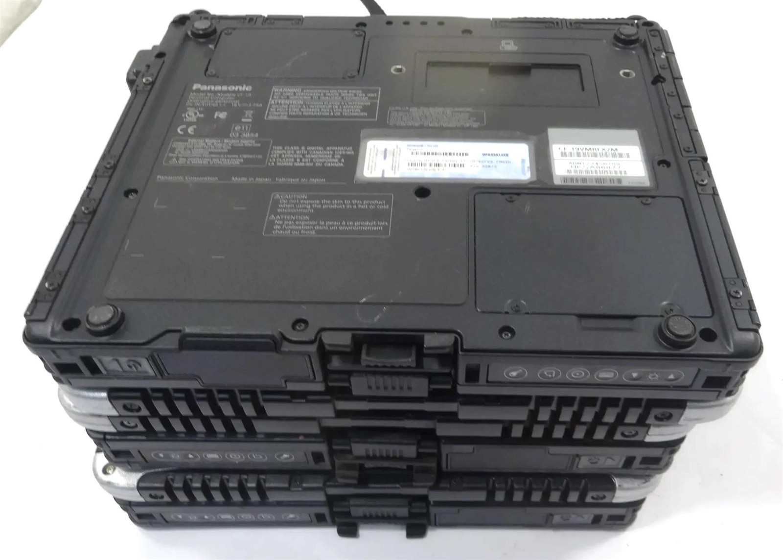 Lot 3 Panasonic Toughbook CF-19 (MK4) Core i5 U540 1.2GHz 2GB No HDD