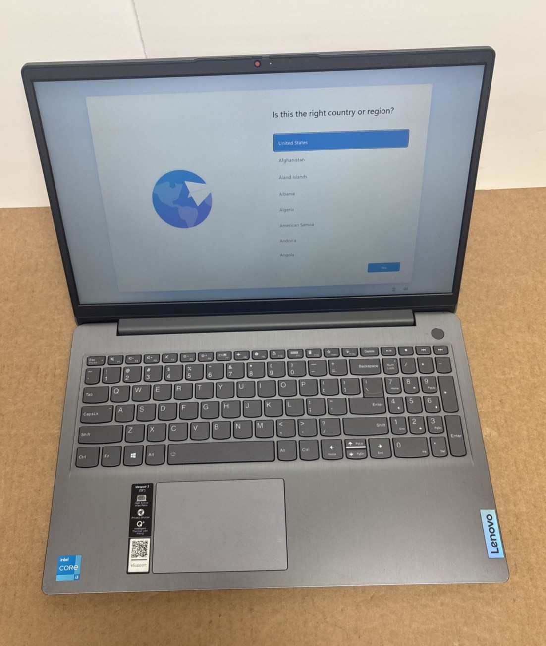 Lenovo Ideapad 3 11th Gen i3 8GB RAM 1TB HDD Intel UHD Graphics 15ITL6