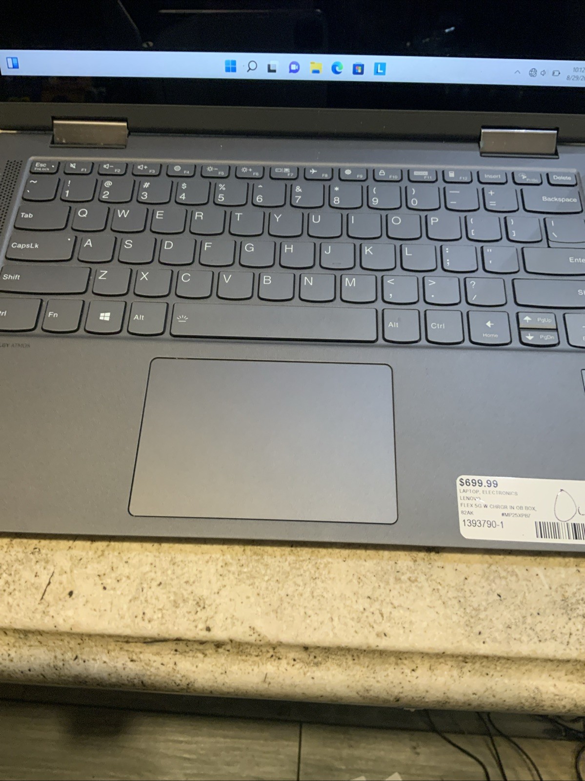 Lenovo Flex 5G 14″(256 GB UFS 8gb RAM) Laptop – Gray 14Q8CX05 Touchscreen 2 In 1
