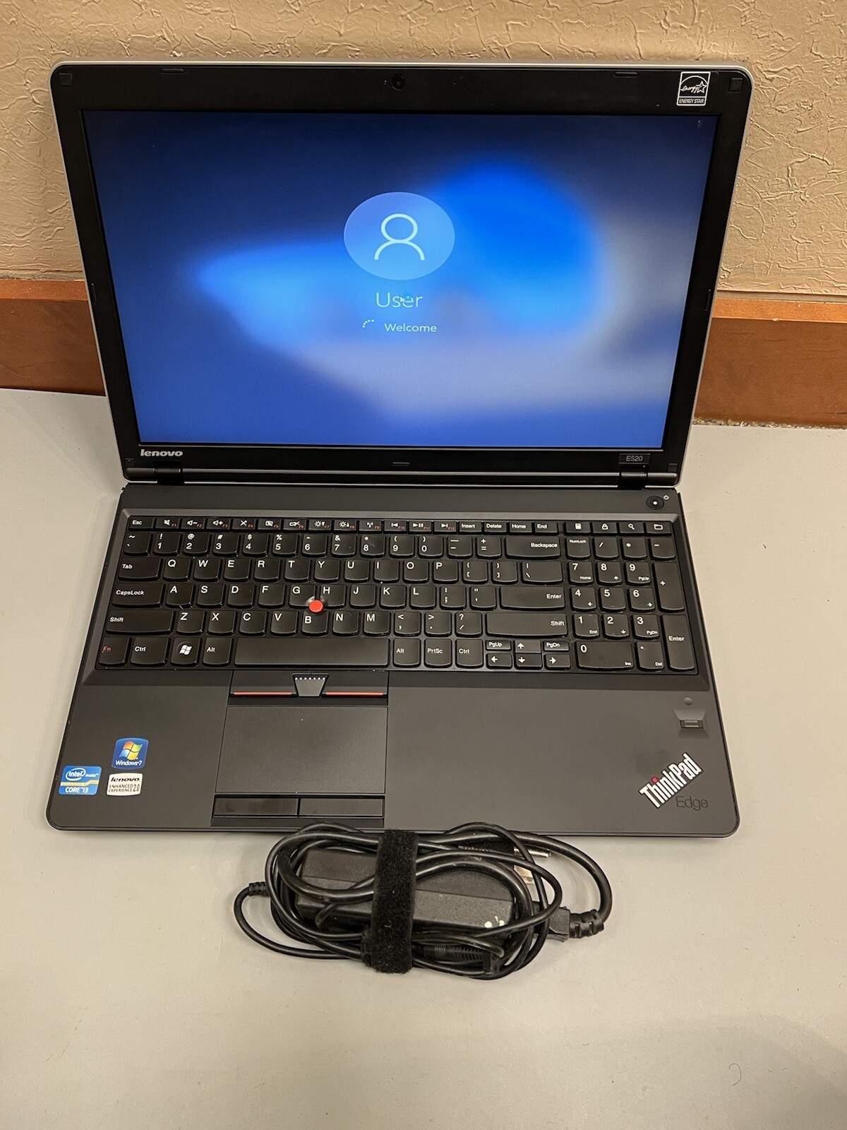 LENOVO THINKPAD EDGE E520 15.6″ Core i3-2350M 4GB RAM 500GB WEBCAM BLUETOOTH