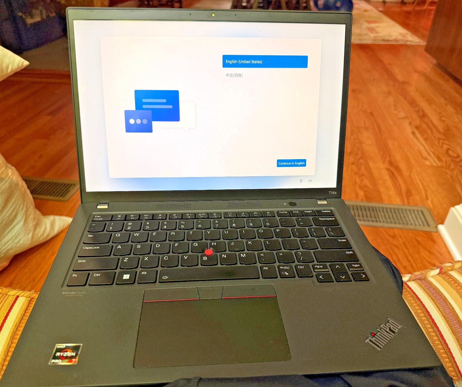 Lenovo ThinkPad T14 Gen 3 14″ WUXGA Ryzen 7 PRO 6850U 16GB 1TB Cam FPReader W11P