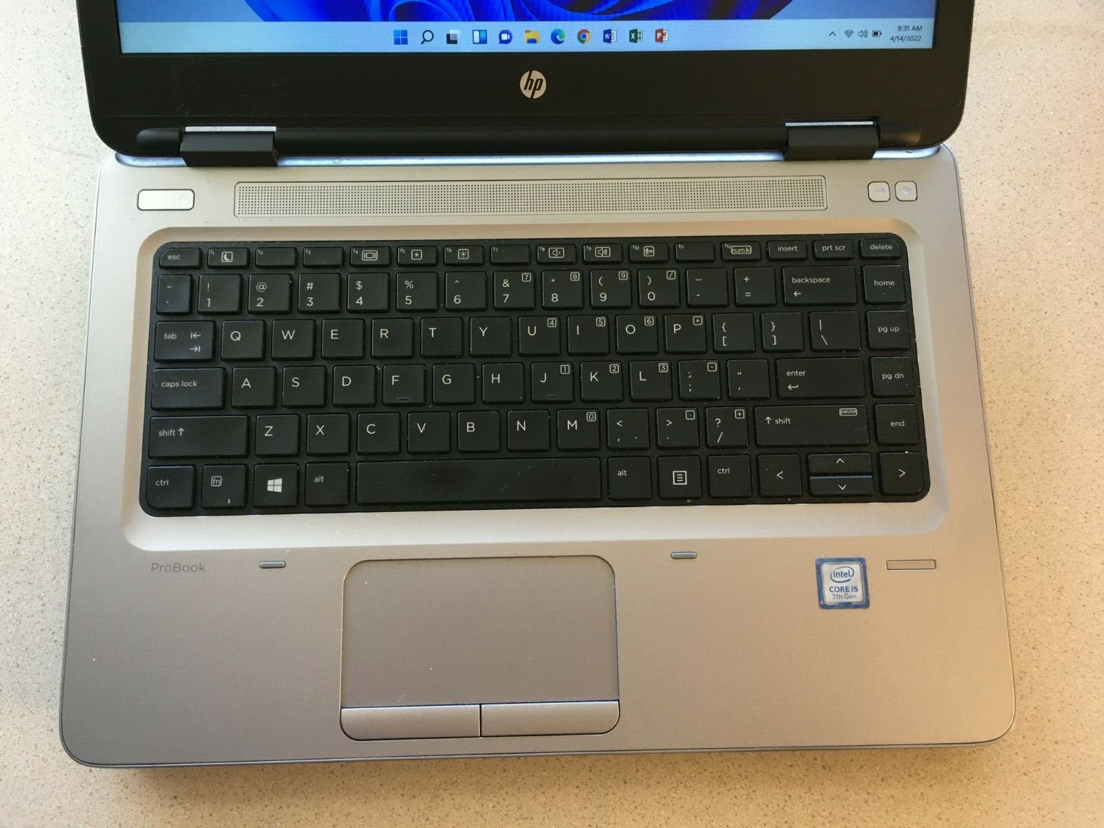 HP Elitebook 640 G3, Windows 11 Pro, 16GB Ram, 512GB SSD, MS Office