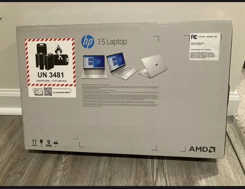 HP 15.6” Laptop w/ Windows 10 Home in S mode