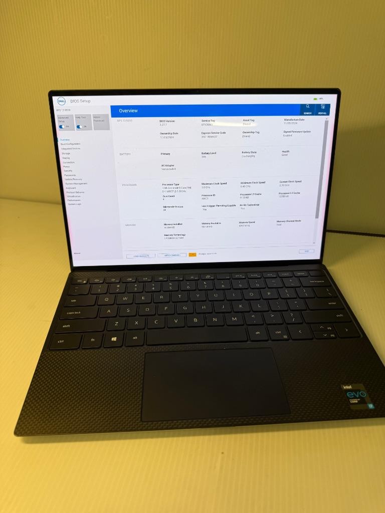 Dell XPS 13 9310 2-in-1 11th Gen i7-1185G7 3.0GHz 16GB Ram 512GB SSD