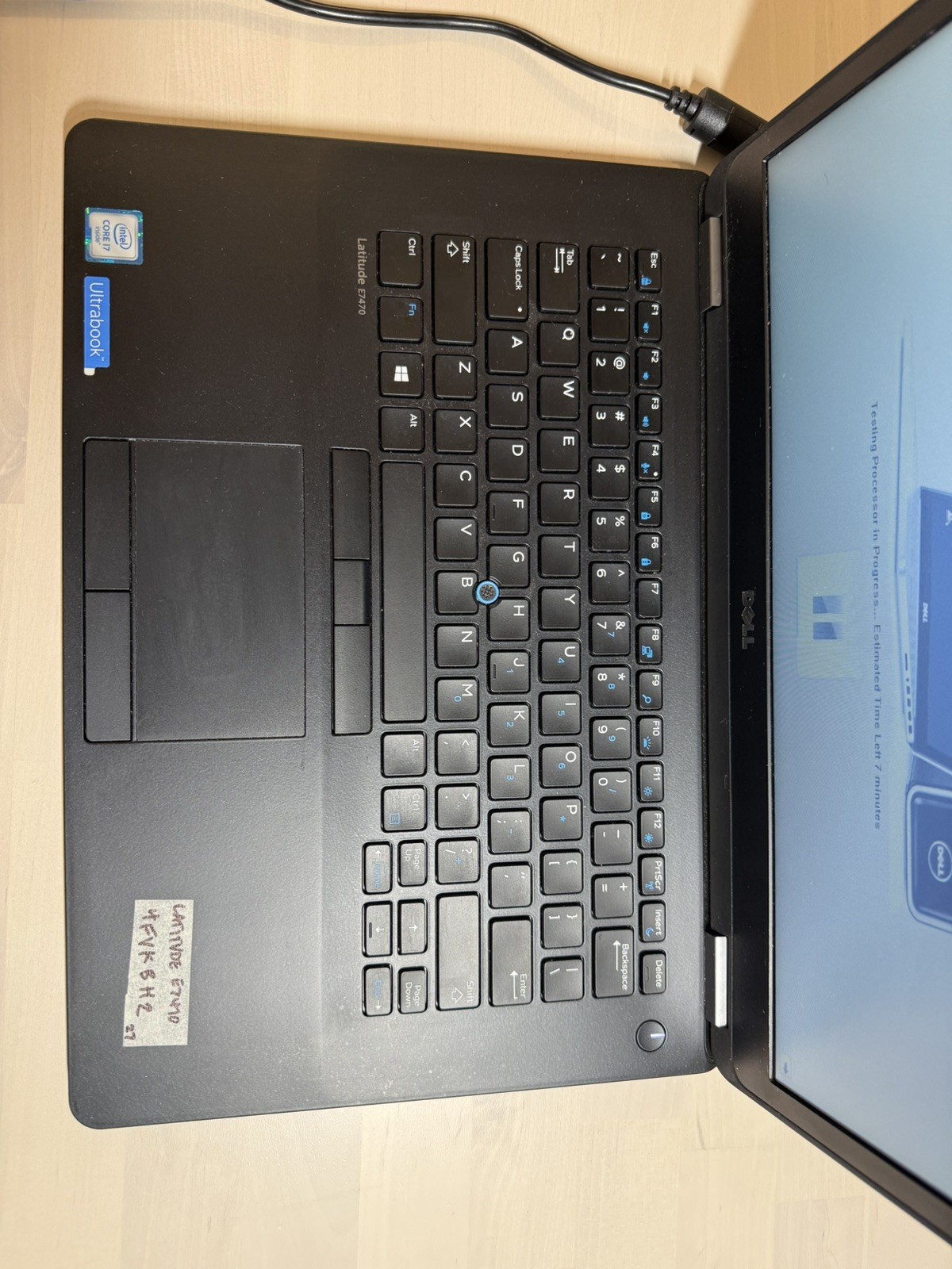 Dell Latitude E7470 Laptop Intel Core i7 6th Gen No HD/OS/AC Adapter