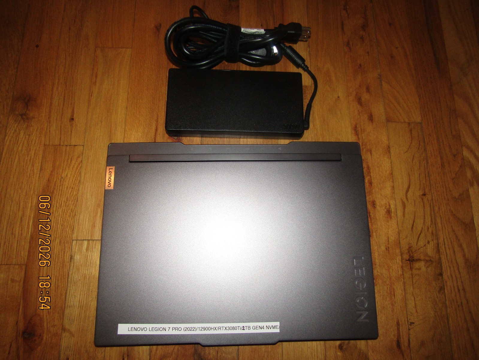 Lenovo Legion 7i 16 Gray 165Hz QHD+ 2.3 GHz i9-12900HX 32GB 2TB SSD RTX 3080 Ti