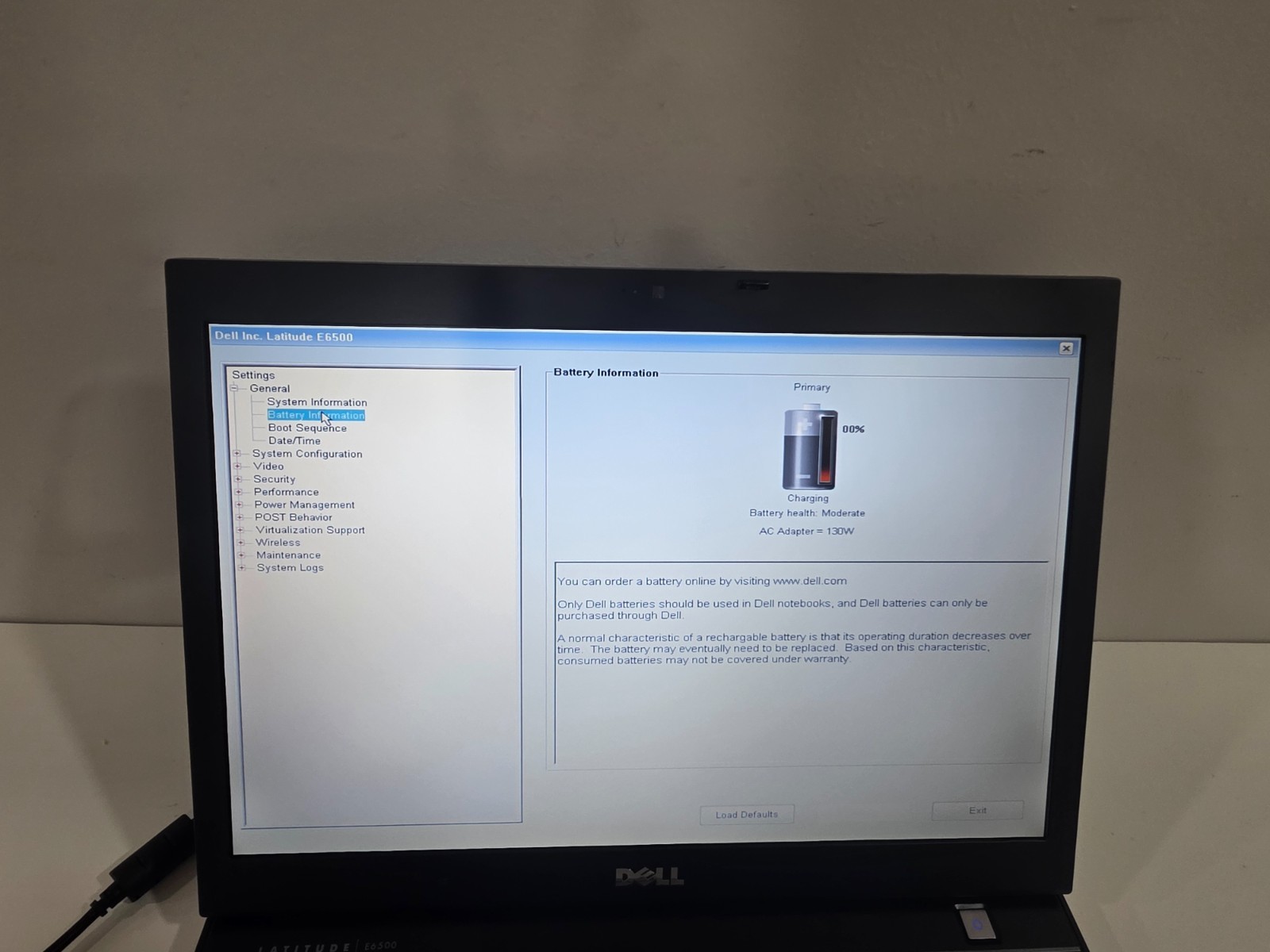 Vintage Dell Latitude E6500 Intel Core2 Duo CPU T9400 4GB Webcam Bluetooth
