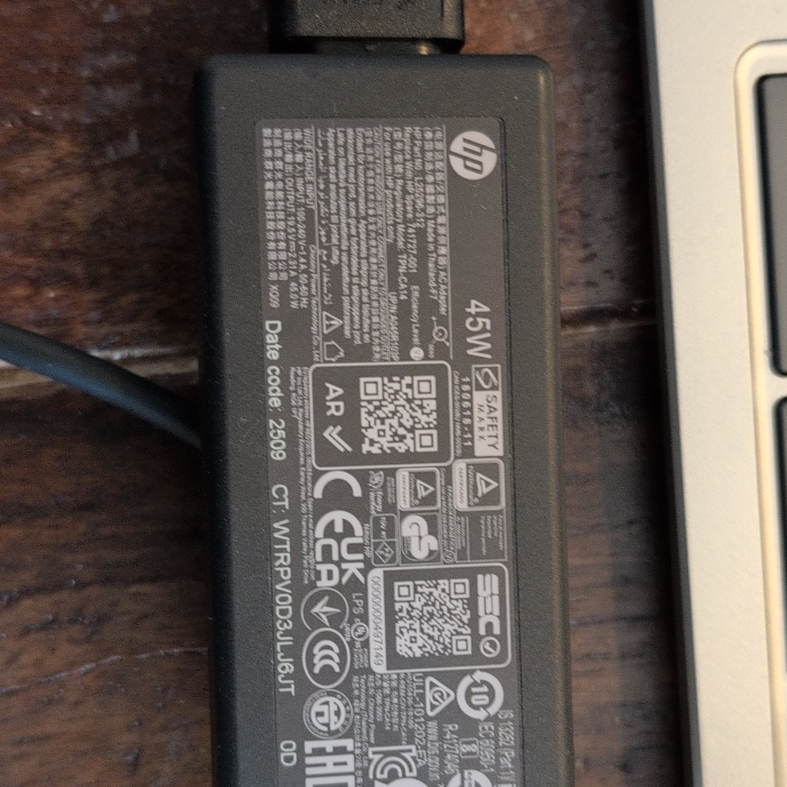 HP Silver Notebook/Laptop Windows Casual Computing w/ 45W Charger