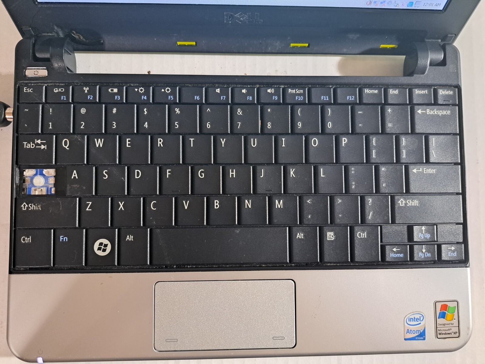 DELL INSPIRON MINI LAPTOP PC INTEL 1GM RAM 160GB HDD WINDOWS XP PARTS ONLY