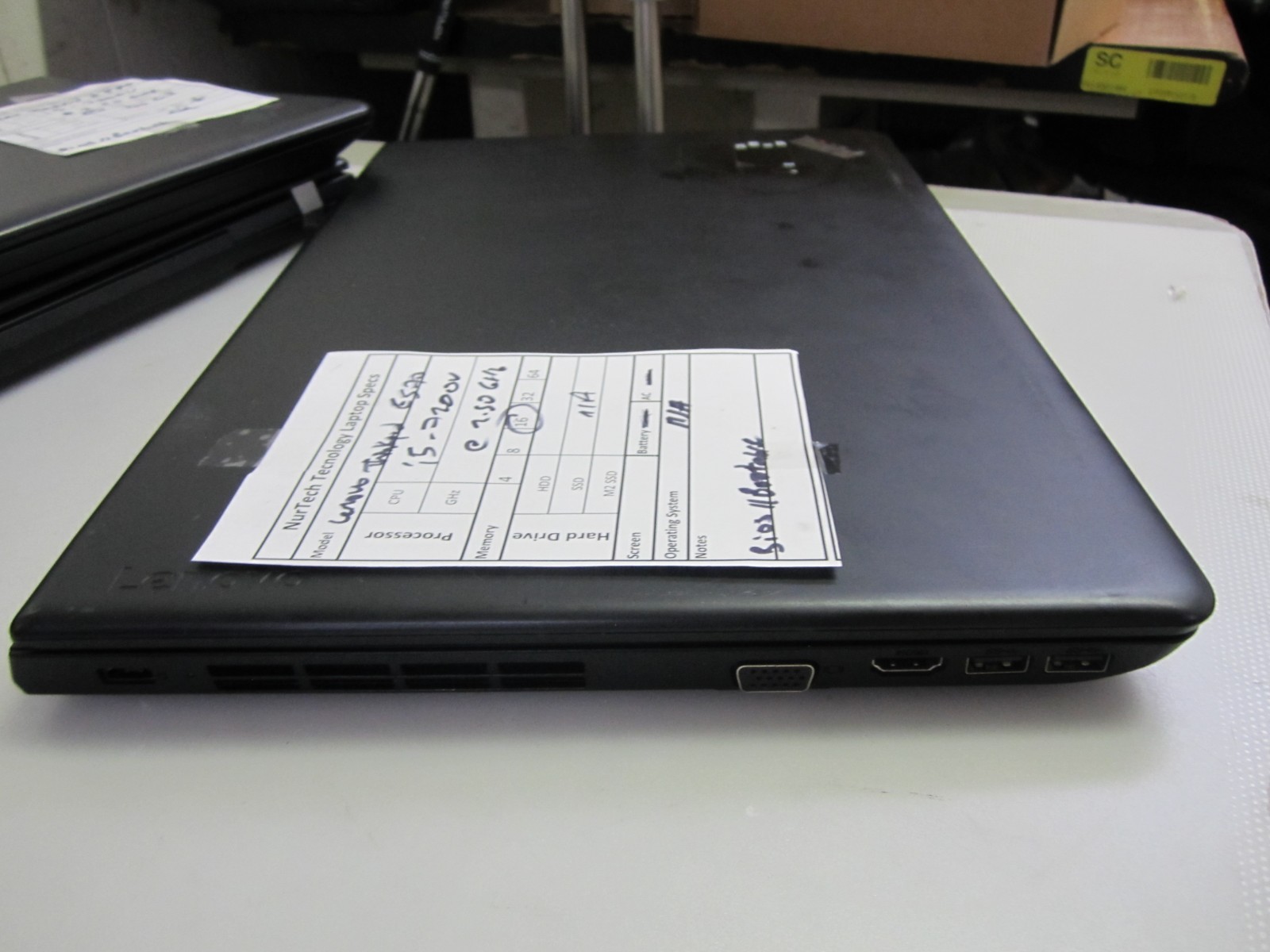 Lenovo ThinkPad E570 i5 7200U 2.50GHZ 16GB NO HDD/AC/OS/BTRY LAPTOP BIOS