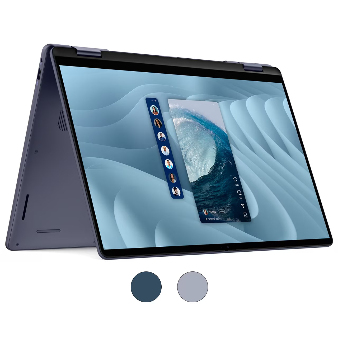 Dell 16 Plus 2-in-1 Core Ultra 9 288V 32GB RAM 1TB SSD W11 Home Touch Blue