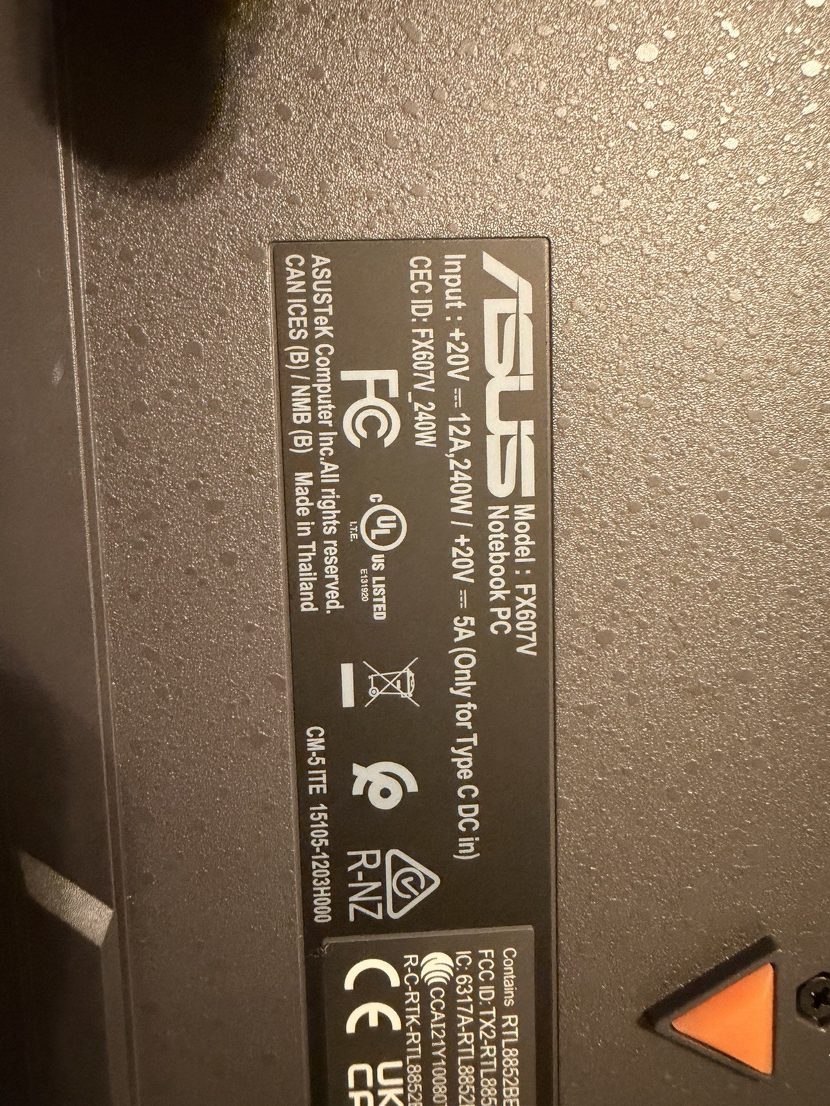 ASUS TUF F16 Gaming Laptop RTX 4050 16GB RAM 512GB SSD Intel i5 15.6