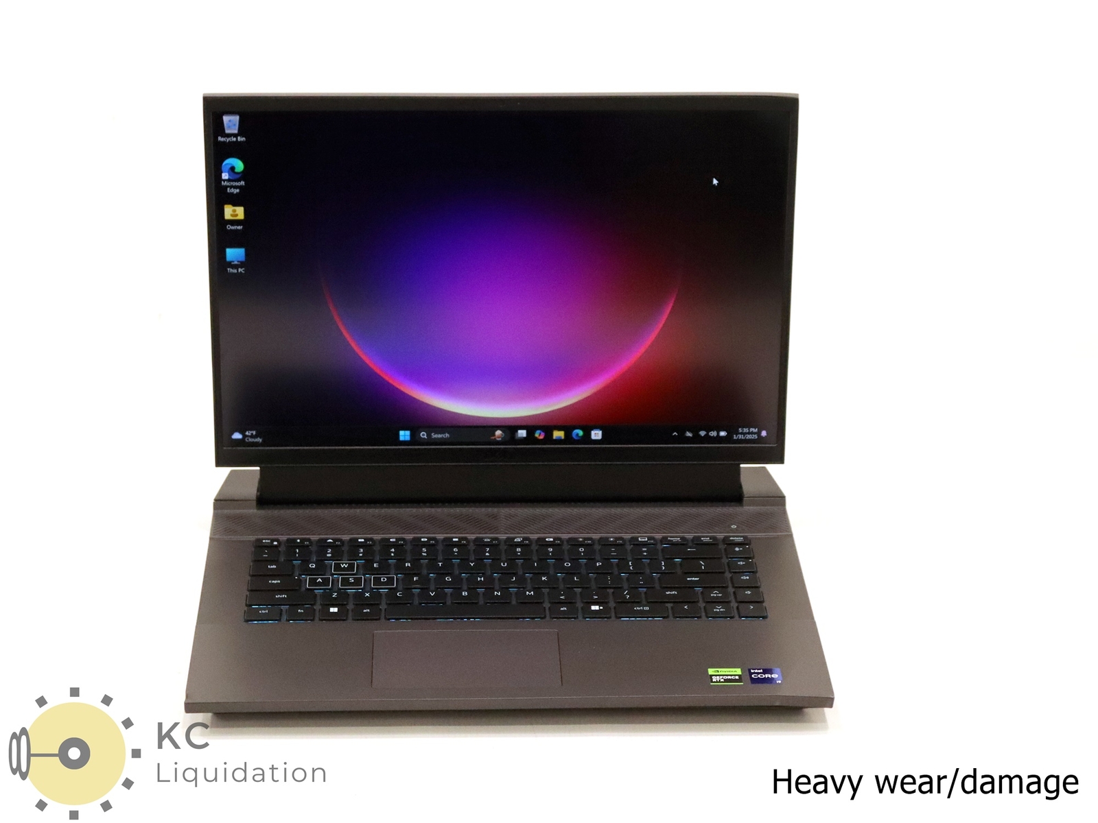 Dell G16 7630 16″ Core i9-13900HX 16GB 1TB NVMe RTX 4060 W11H – AS IS Heavy Wear