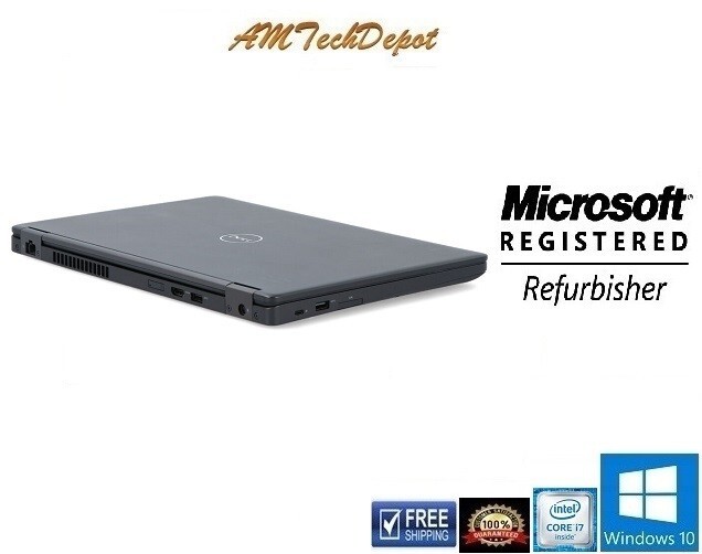 Dell Latitude 5490 Core i7-7600U 2.6GHz 16GB 512SSD Win10 Pro 64-BIT