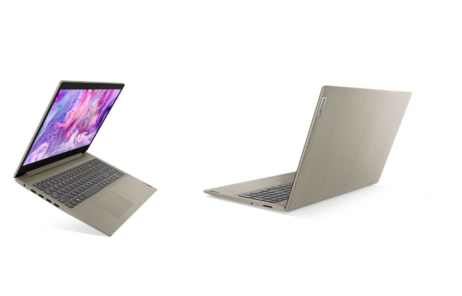 Lenovo Ideapad 3 15.6″ FHD Laptop, i3-1115G4, 4GB RAM, 128GB SSD, Almond