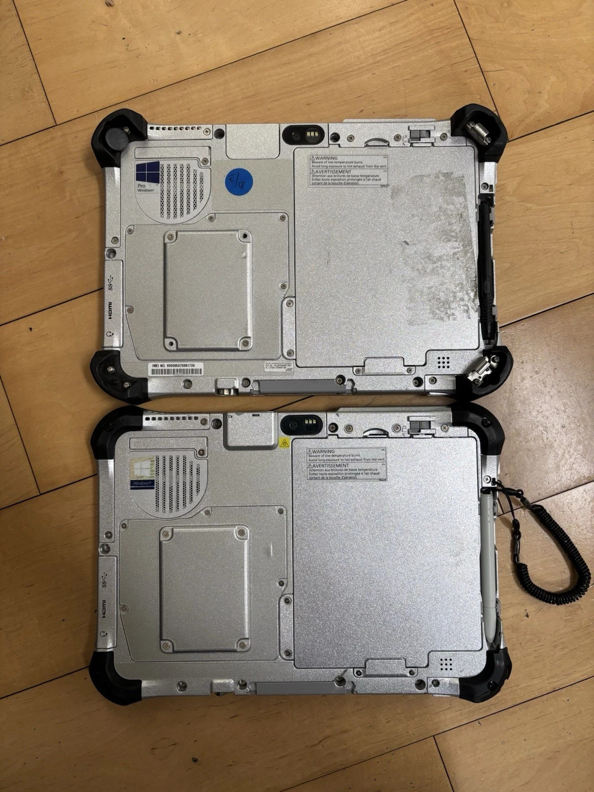 Panasonic Tough pad FZ-G1 Core i5 8GB RAM For Parts and Repair No ssd