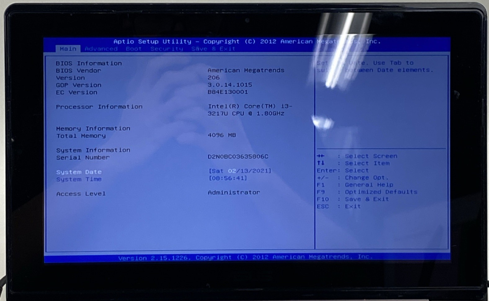 ASUS X202E Intel Core i3-3217U 1.80GHz 4GB RAM 11.6″ No Battery No HDD No OS