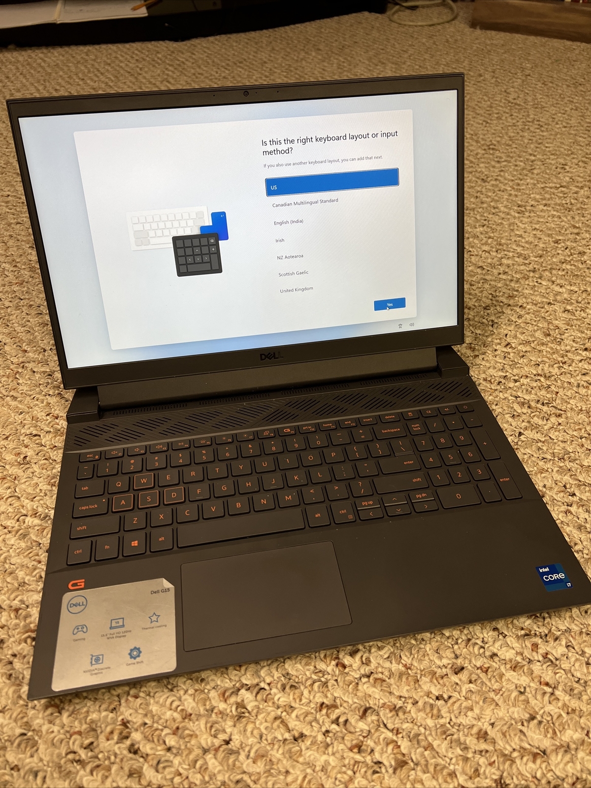 Dell G15 5511 FHD, 15.6″ Intel i7-11800H, 16GB RAM NVIDIA RTX 3050 Ti, 512GB SSD