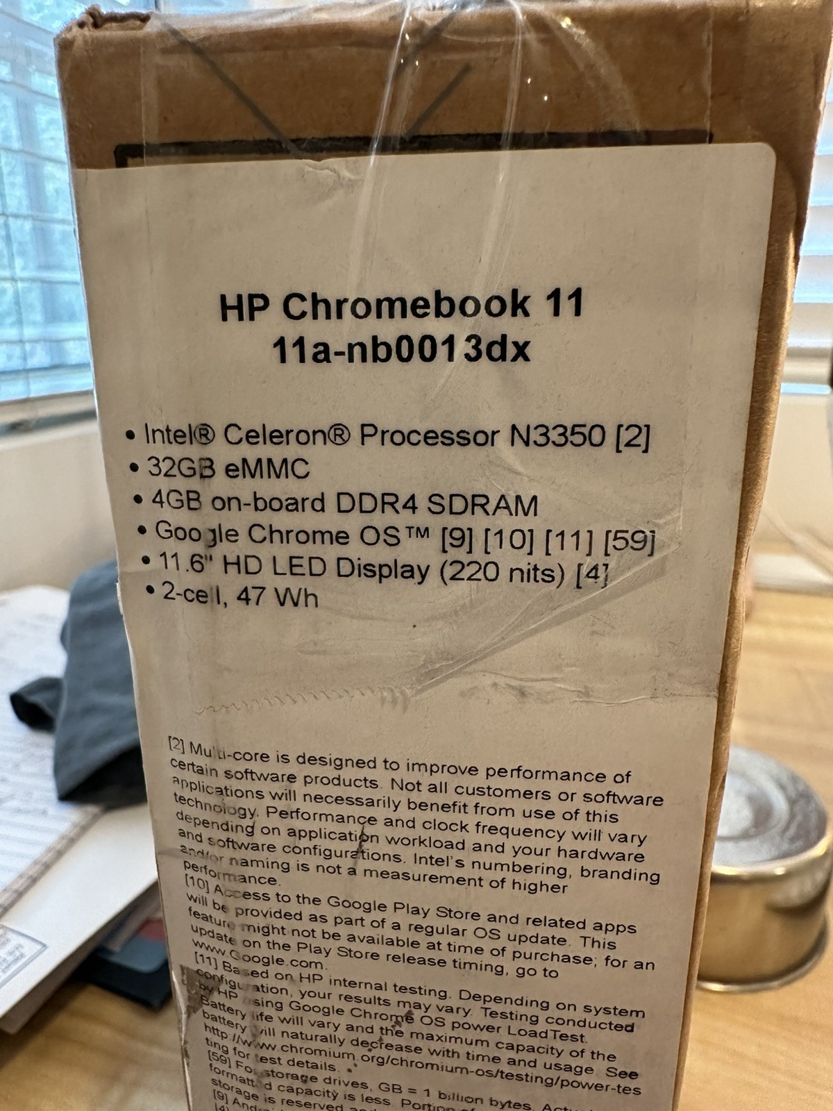 💻 HP Chromebook 11a-nb0013dx – 11.6″ HD, 4GB RAM, 32GB Storage, Chrome OS