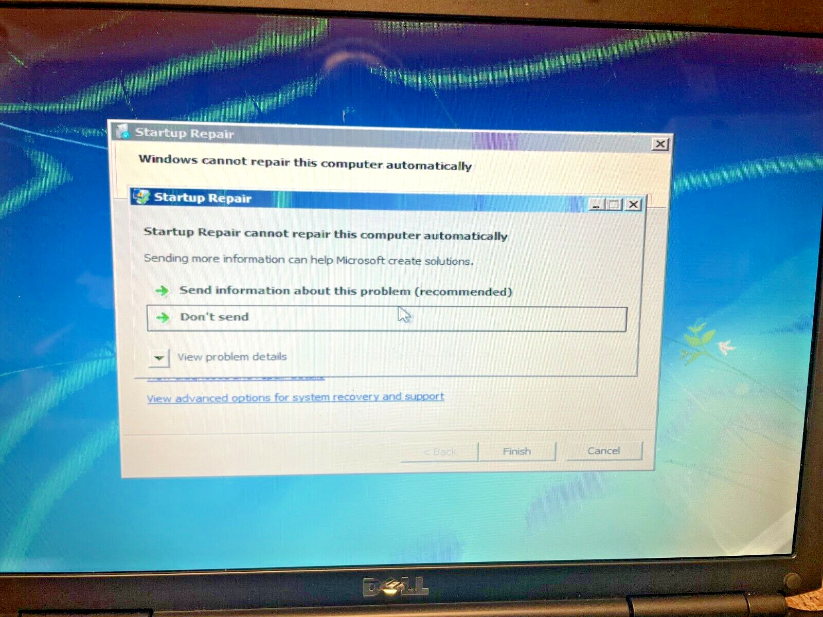 Dell Vostro 1700 Intel core Duo pro 2.00 GHz 3072MB RAM 320 320 GB HDD