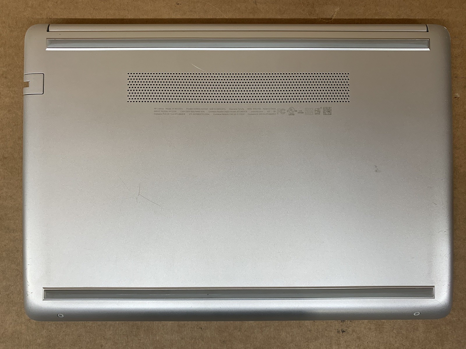 HP 14-df0010nr Intel Pentium Silver N5000@1.10GHz 4GB RAM 128GB SSD WIN 10P