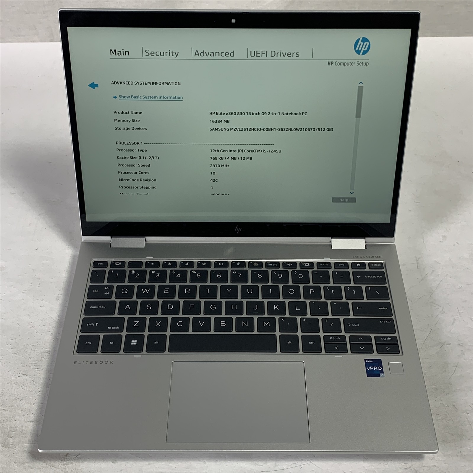 HP Elite X360 830 G9 13.3″ Laptop i5-1245U 1.6GHz 16GB 512GB NVMe SSD – Win11