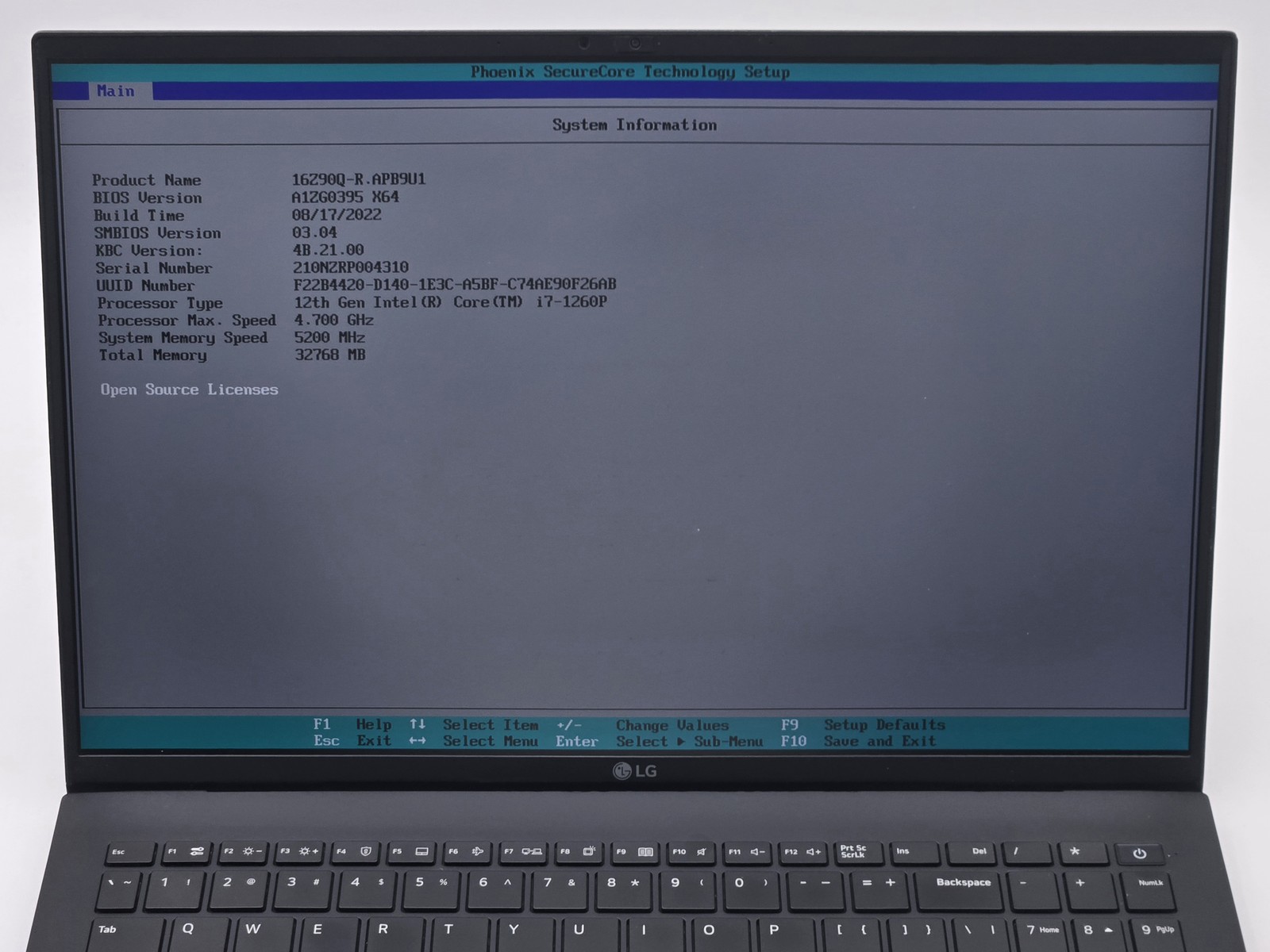 LG gram 16Z90Q-R.APB9U1 16″ 2560 x 1600 I7-1260P 2TB SSD 32GB W11P GeForce RTX
