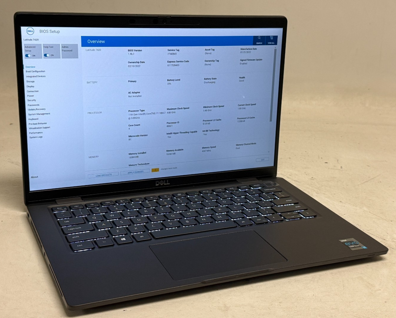 Dell Latitude 7420 14″ (i7-1185G7 3.0GHz – 16GB RAM – 500GB SSD – Win11Home)
