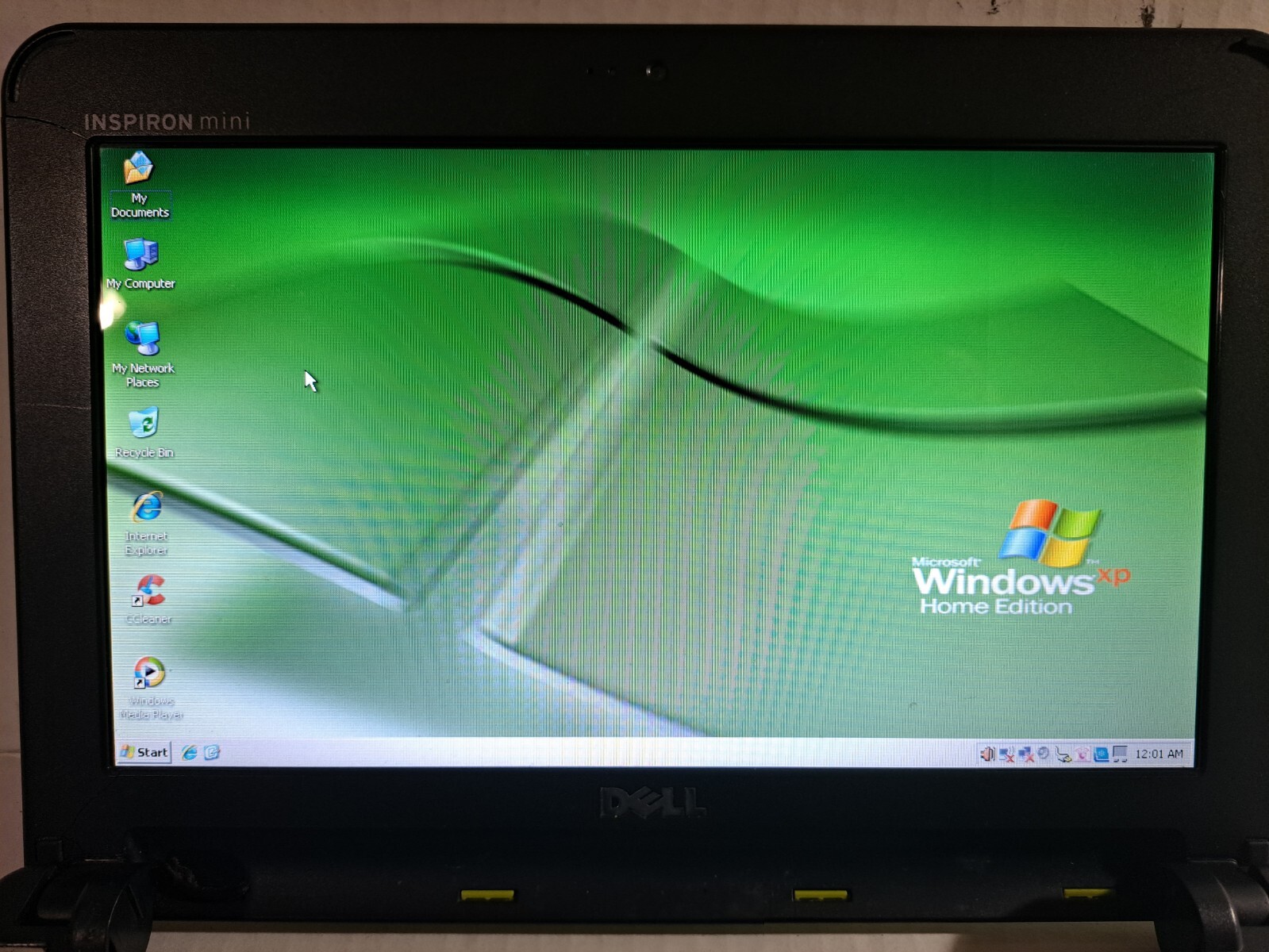 DELL INSPIRON MINI LAPTOP PC INTEL 1GM RAM 160GB HDD WINDOWS XP PARTS ONLY