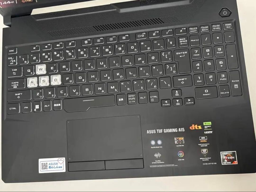 ASUS TUF Gaming A15 Gaming Laptop 15.6 inch Notebook PC Home appliances n137