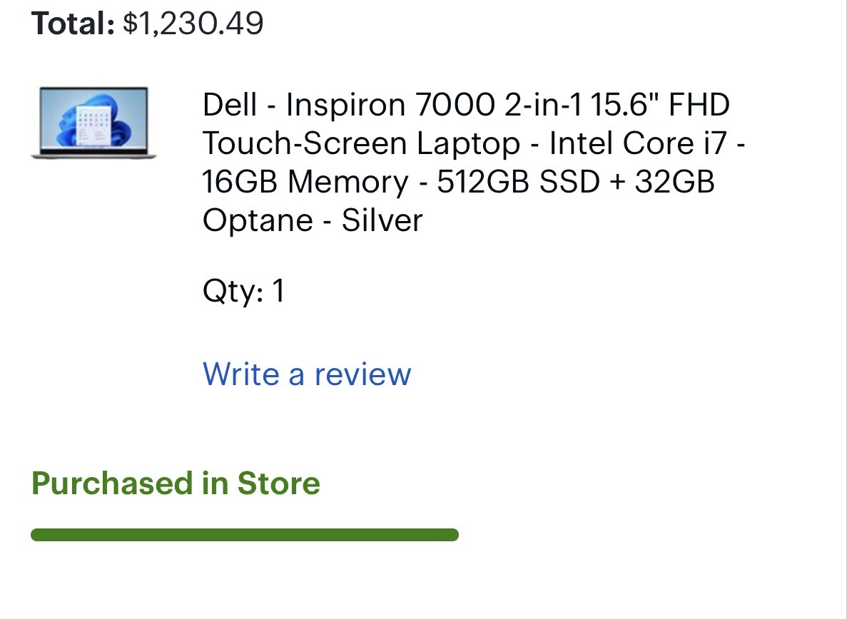 Dell Inspiron 15.6 7000
