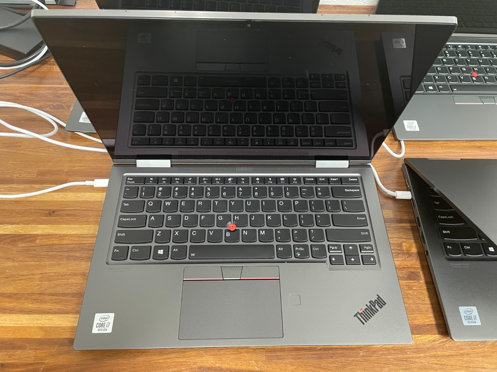 Lot of 4 Lenovo ThinkPad X1 Yoga 14″ i7-10510U 16GB RAM NO SSD READ!