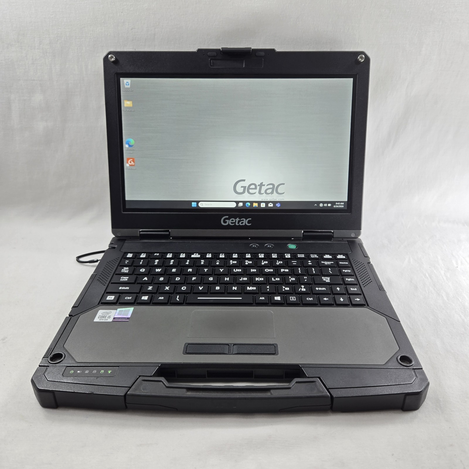 Getac B360 Rugged Laptop i5-10210U 256GB SSD 8GB RAM – 4G LTE – Win11 – Grade B+